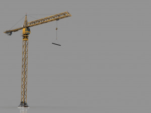 tower crane 3D मॉडल