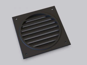 couvercle d'a&eacute;ration 80mm Modèles 3D en vedette