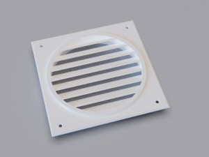 vent cover 80mm 3D Print Model