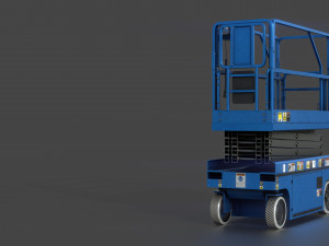 scissor lift Modelo 3D