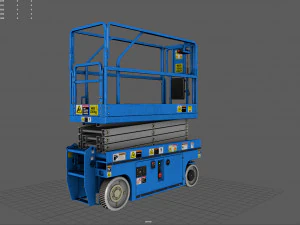 scissor lift 3D Model