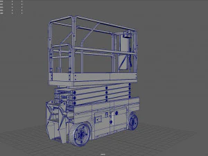 scissor lift 3D Model