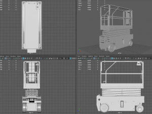scissor lift 3D Model
