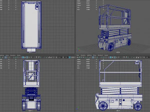 scissor lift 3D Model