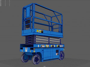 scissor lift 3D Model
