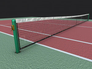 tennis court 3D Model