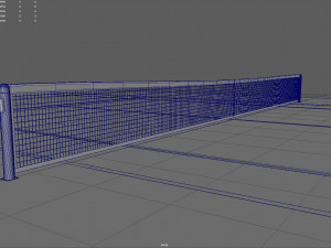 tennis court 3D Model