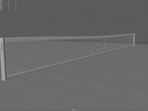 tennis court 3D Model