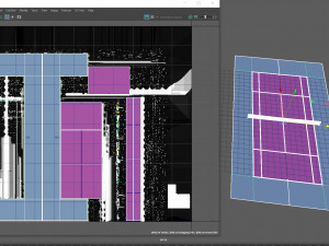 tennis court 3D Model