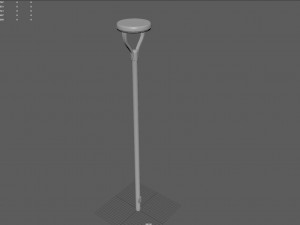 led street lamp Modelo 3D
