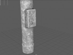 led street lamp Modelo 3D