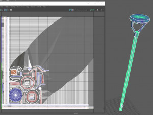 led street lamp Modelo 3D