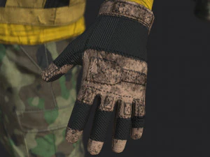 us navy flight deck crew 3D Model