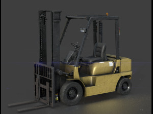 forklift 3D Model