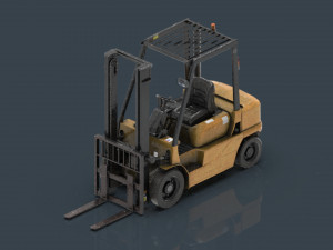 forklift Modello 3D