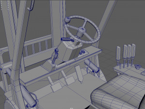 forklift Modello 3D