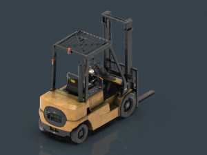 forklift Modello 3D