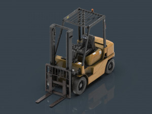 forklift Modello 3D
