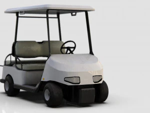 Golfwagen 3D Modell