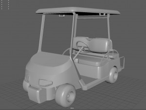 golf cart 3D Model