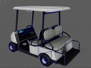 golf cart 3D Model
