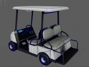 golf cart 3D Model