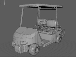 golf cart 3D Model