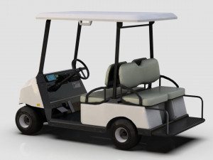 golf cart 3D Model