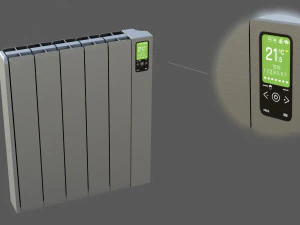 grzejnik elektryczny Model 3D