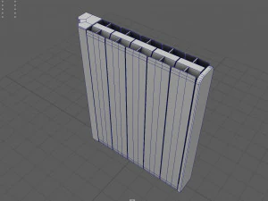 बिजली से चलने वाला हीटर 3D मॉडल