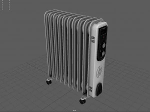 oil radiator 3D Model