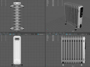 oil radiator 3D Model