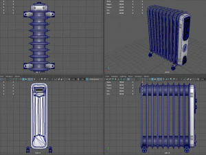 oil radiator 3D Model