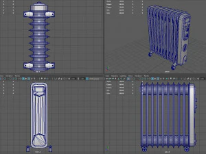 oil radiator 3D Model