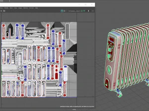 oil radiator 3D Model