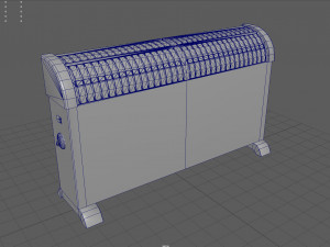 electric heater 2 3D Model