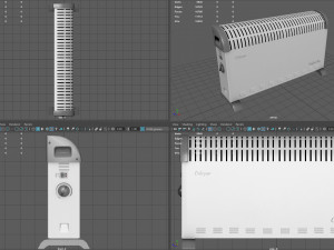 electric heater 2 3D Model