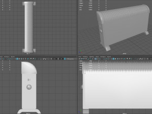 electric heater 2 3D Model