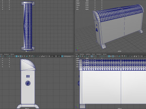 electric heater 2 3D Model