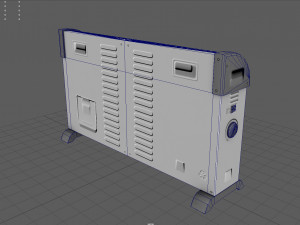 electric heater 2 3D Model