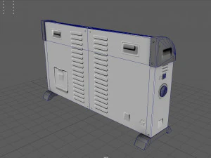 electric heater 2 3D Model