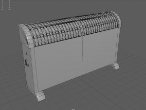 electric heater 2 3D Model