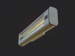 infrared wall heater Modelo 3D
