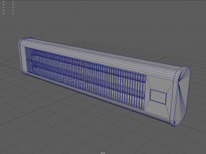 infrared wall heater Modelo 3D