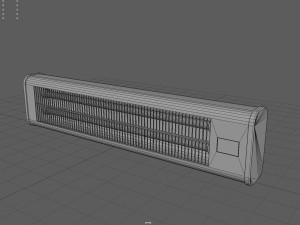 infrared wall heater Modelo 3D