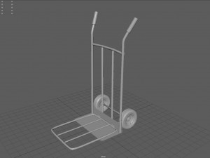 hand trolley 3D 모델
