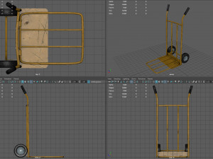 hand trolley 3D 모델