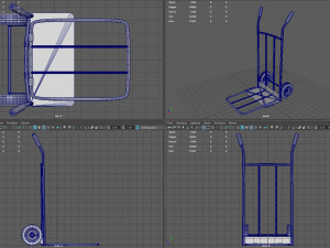 hand trolley 3D 모델