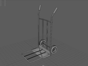 hand trolley 3D 모델