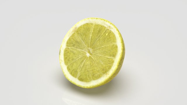 lemon half 3D Model .c4d .max .obj .3ds .fbx .stl .blend 